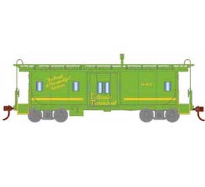 Roundhouse 90190 HO Scale Bay Window Caboose Illinois Terminal ITC 955
