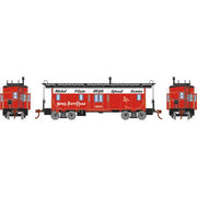 Roundhouse 90194 HO Scale Bay Window Caboose Nickel Plate Road NKP 420