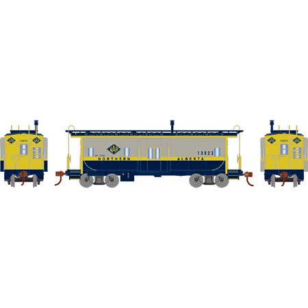 Roundhouse 90197 HO Scale Bay Window Caboose Northern Alberta NAR 13023