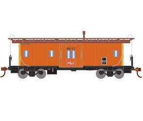 Roundhouse 90198 HO Scale Bay Window Caboose Milwaukee Road MILW 992217