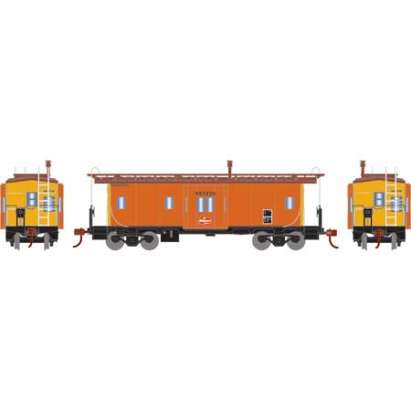 Roundhouse 90264 HO Scale Bay Window Caboose Milwuakee Road MILW 992226