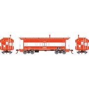 Roundhouse 90265 HO Scale Bay Window Caboose Frisco SLSF 1728