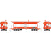 Roundhouse 90265 HO Scale Bay Window Caboose Frisco SLSF 1728
