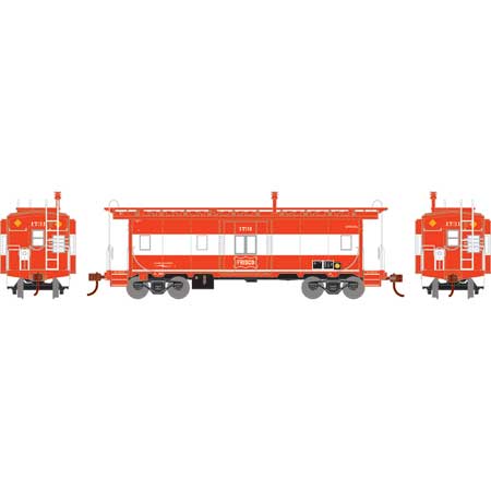 Roundhouse 90266 HO Scale Bay Window Caboose Frisco SLSF 1731