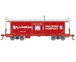 Roundhouse 90268 HO Scale Bay Window Caboose RJ Corman RJCC 1973