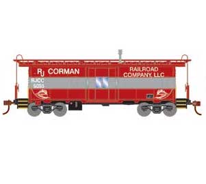 Roundhouse 90269 HO Scale Bay Window Caboose RJ Corman RJCC 9095