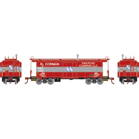 Roundhouse 90269 HO Scale Bay Window Caboose RJ Corman RJCC 9095