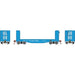 Roundhouse 91463 HO Scale 40' Pulpwood Flatcar Apache Railway APA 1447