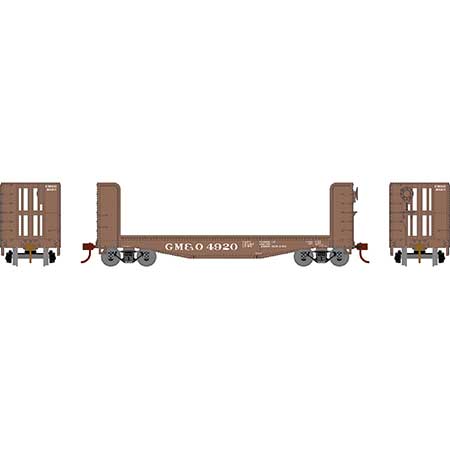Roundhouse 91468 HO Scale 40' Pulpwood Flatcar Gulf Mobile & Ohio GM&O 4920