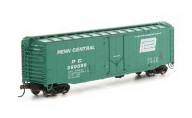 Roundhouse HO Scale 79108 50' Plug Door Boxcar Penn Central PC 360099