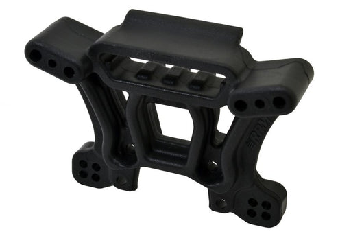 RPM 70242 Black Front Shock Tower for Traxxas Rustler 4x4