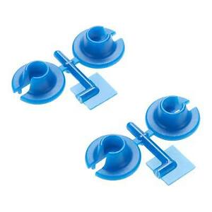 RPM 73155 Blue Lower Shock Spring Cups