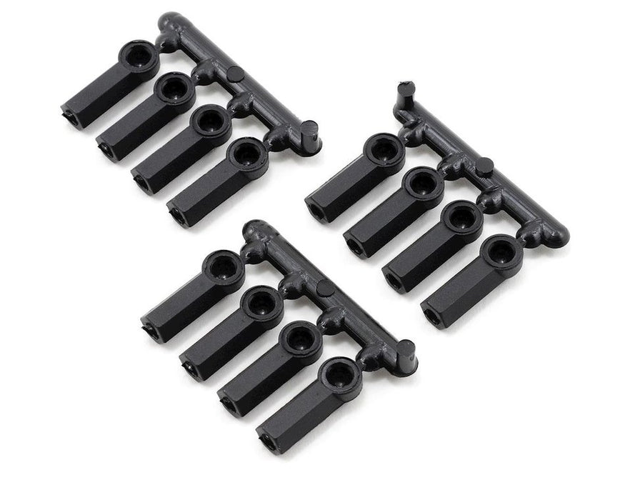 RPM 73372 Black Heavy Duty Rod Ends 12 Pack