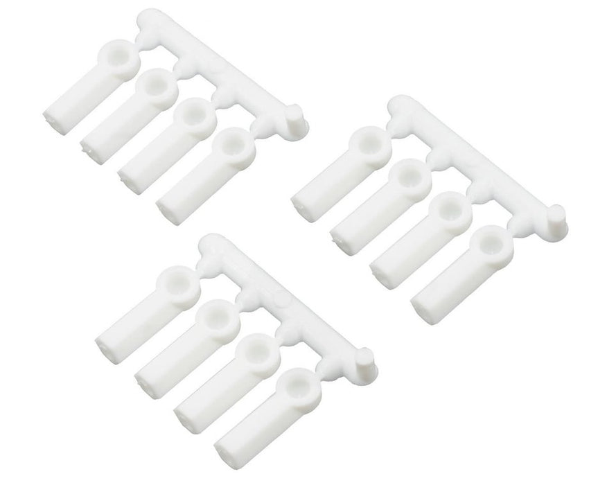 RPM 73381 White Heavy Duty Rod Ends 12 Pack