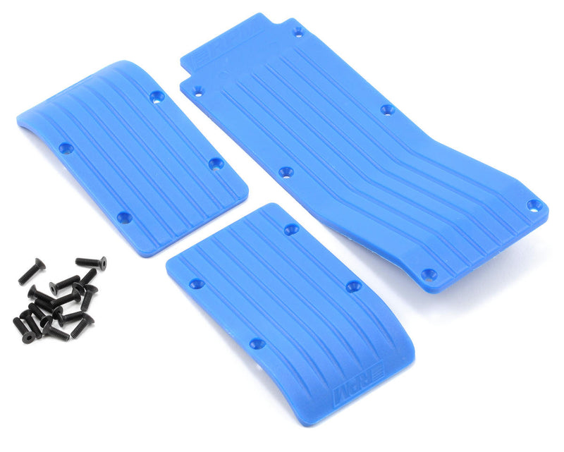 RPM 80115 Blue Skid Plate Set for T-Maxx and E-Maxx (1.5, 2.5, 5.5R Only)