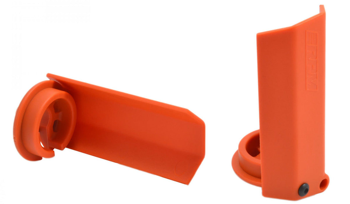 RPM 80438 Orange Shock Shaft Guards for Traxxas X-Maxx Shocks 2 Pack