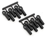 RPM 80512 Black Long Rod Ends 12 Pack