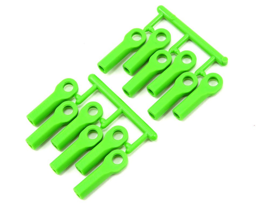 RPM 80514 Green Long Rod Ends 12 Pack