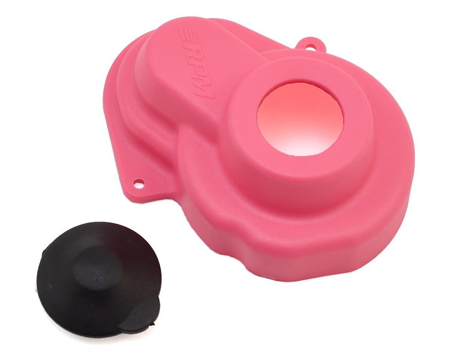 RPM 80527 Pink Sealed Gear Cover for Traxxas 2WD Slash Rustler Stampede