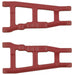 RPM 80709 Red Front and Rear A-Arms for Slash and Rustler 4x4