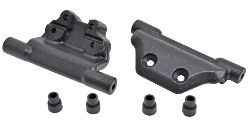 RPM 80962 Black Wheelie Bar Mount for Traxxas Rustler 4x4