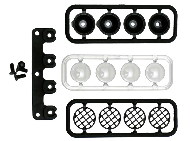 RPM 80983 Chrome Light Canister Set for RPM Slash Front Bumper