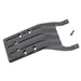 RPM 81242 RPM Black Rear Skid Plate Slash 2WD