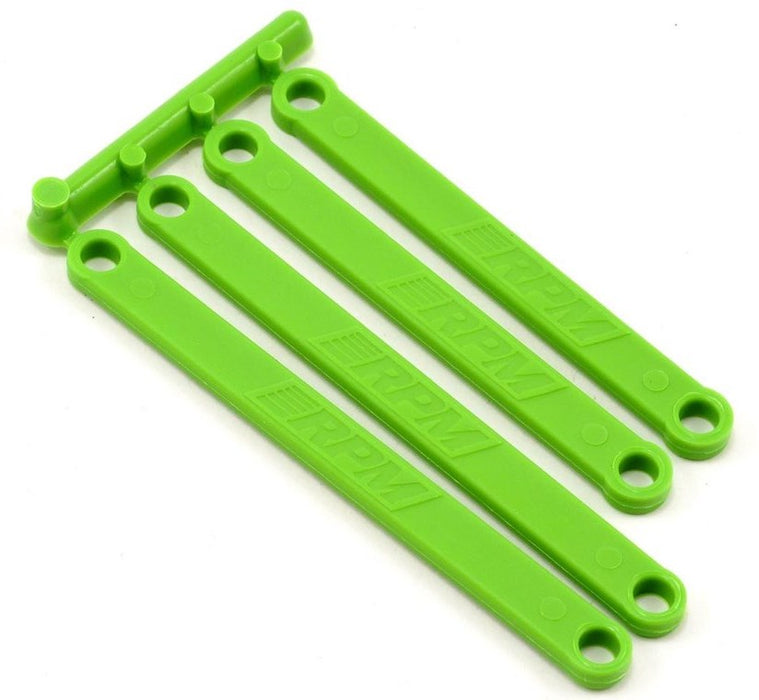 RPM 81264 Heavy Duty Green Camber Links for 2WD Rustler Stampede
