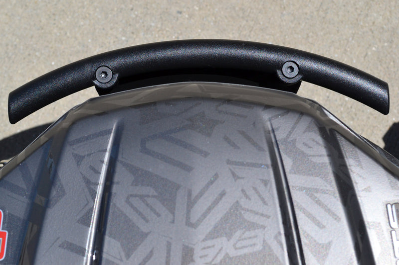 RPM 81812 Black Front Bumper and Skid Plate for Arrma Kraton 6S