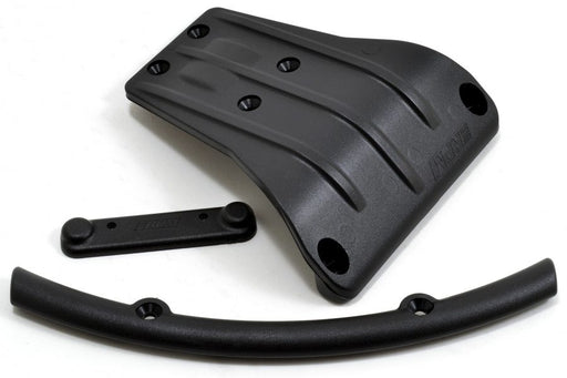 RPM 81812 Black Front Bumper and Skid Plate for Arrma Kraton 6S