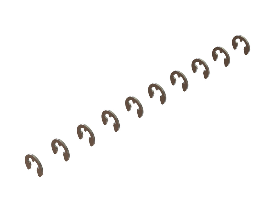 ARRMA ARA710006 3.2mm E-Clip for 6S & 8S Vehicles 10 Pack