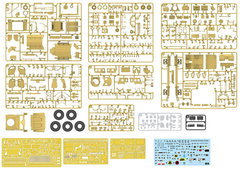 Rye Field Models 5032 1/35 US M1240A1 M-ATV MRAP All Terrain Vehicle with Interior Kit