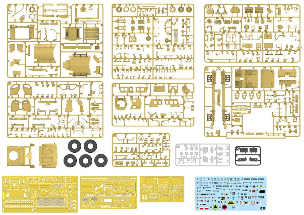 Rye Field Models 5032 1/35 US M1240A1 M-ATV MRAP All Terrain Vehicle with Interior Kit