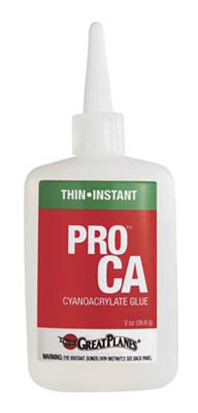 Great Planes 6003 Pro CA Glue 2 oz Thin