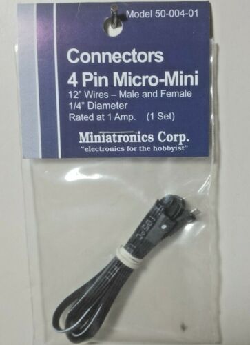 Miniatronics 50-004-01 Micro Mini Connector 4-Pin