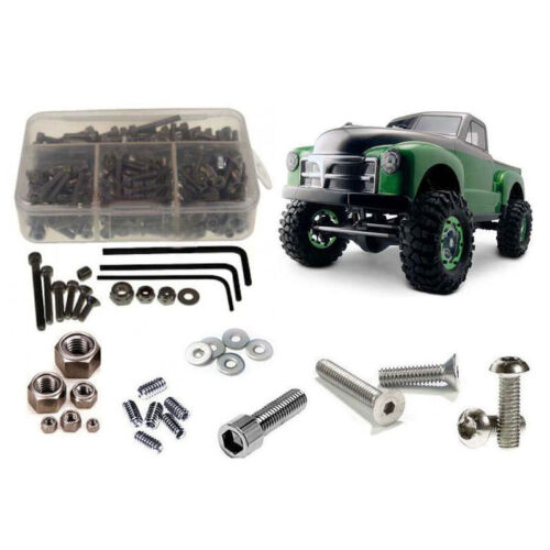 RC Screwz AXI002 Stainless Steel Screw Set for Axial SCX10