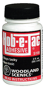 Woodland Scenics S195 Hob-E-Tac Adhesive (2 oz.)