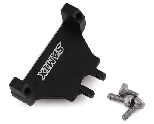 Samix SAMSCX24-6068E-BK SCX24 Black Aluminun Servo Mount for EcoPower/Emax Servo