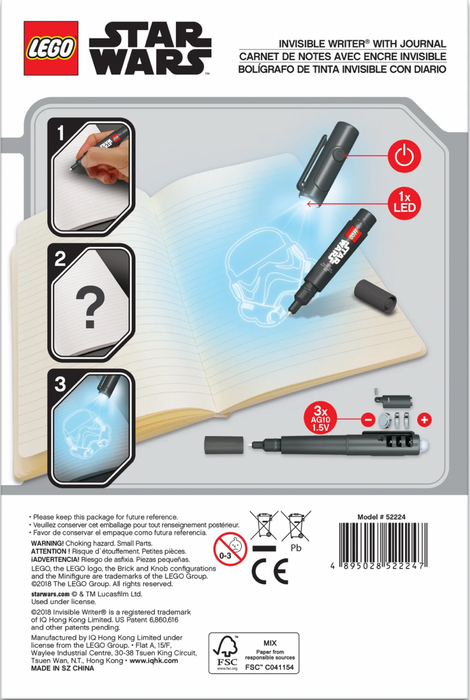 Santoki LEGO® Star Wars™ Invisible Writer Set (52224)