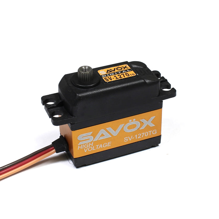 Savox 1270TG High Voltage Coreless Digital Waterproof Servo .11/486.1 @ 7.4V