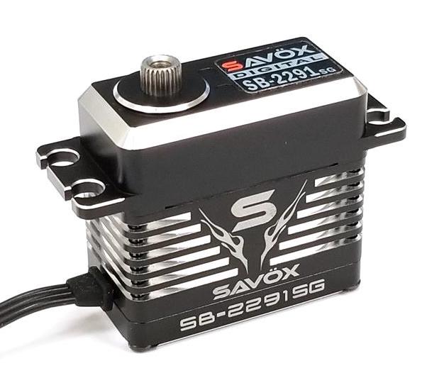 Savox 2291SG Monster High Speed Brushless Servo Black Edition