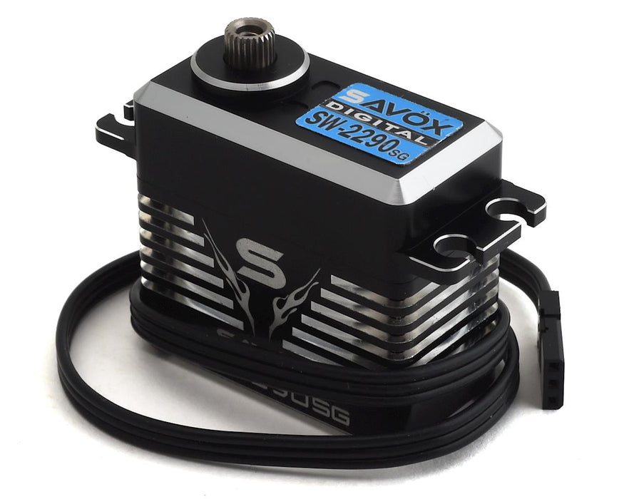 Savox SW2290SG Monster Torque Brushless Waterproof Servo Black Edition