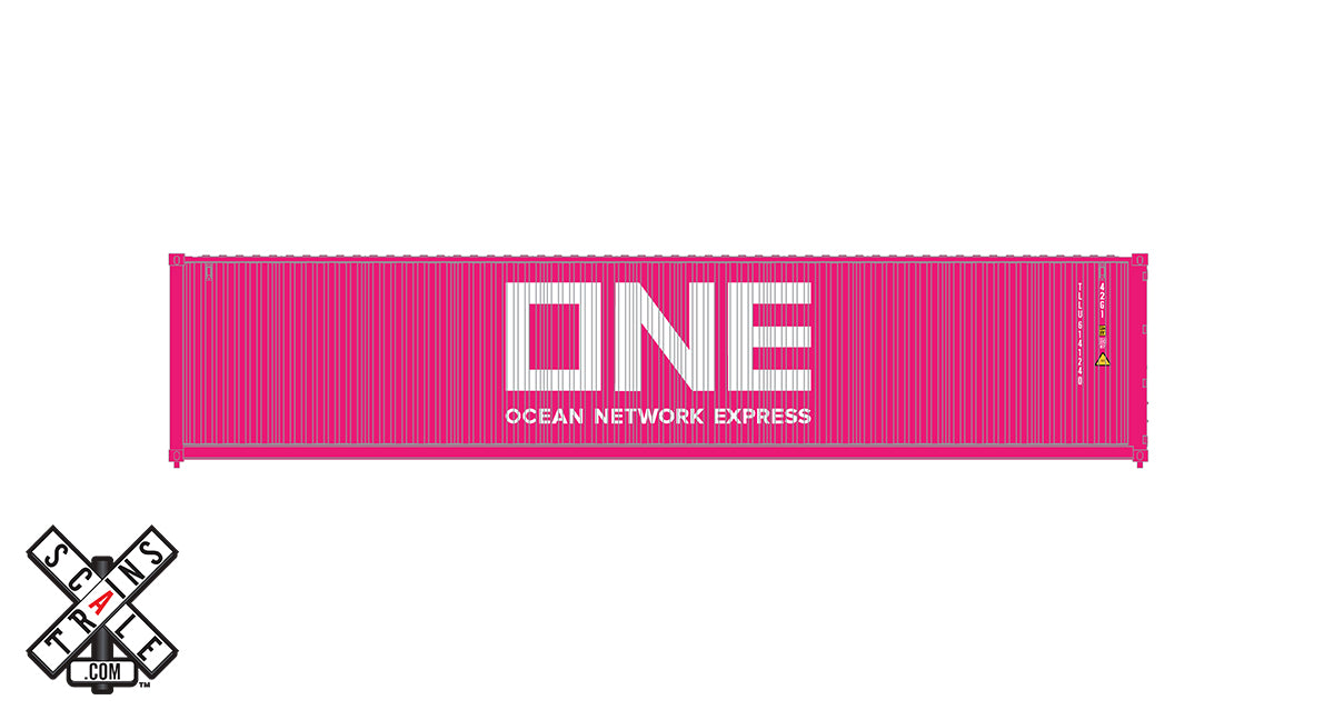 ScaleTrains 11243 HO Scale CIMC Modern Intermodal Container Ocean Network Express ONE 616109