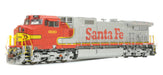 ScaleTrains 31310 Rivet Counter HO Scale GE Dash 9-44CW Santa Fe ATSF 653 DCC and LokSound NOS