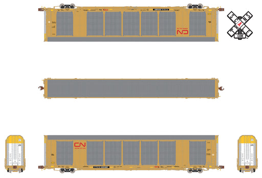 ScaleTrains 32685 Rivet N Scale Gunderson Mult-Max Autorack Canadian National CN/TTGX 695881