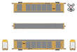 ScaleTrains 32693 Rivet N Scale Gunderson Mult-Max Autorack CSX/TTGX 695440 