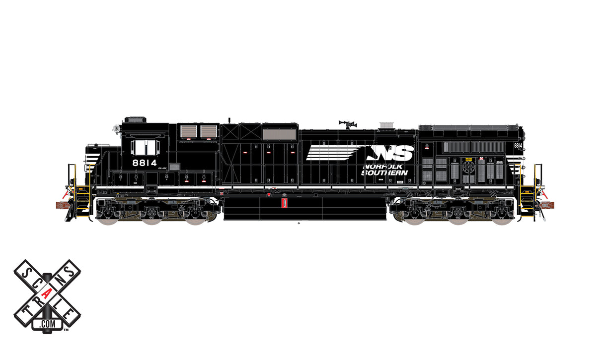 ScaleTrains 32845 Rivet Counter HO Scale GE Dash 9-40C Norfolk Southern NS 8814 DCC LokSound