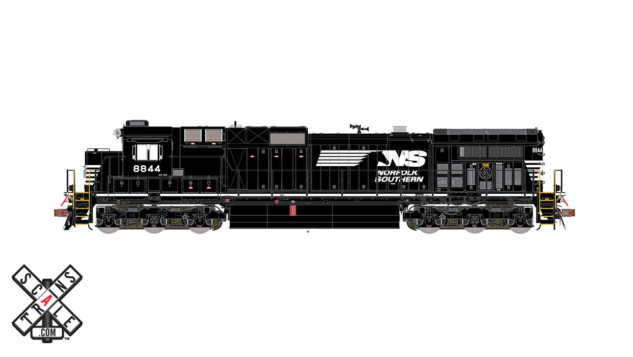 ScaleTrains 32851 Rivet Counter HO Scale GE Dash 9-40C Norfolk Southern NS 8844 DCC LokSound