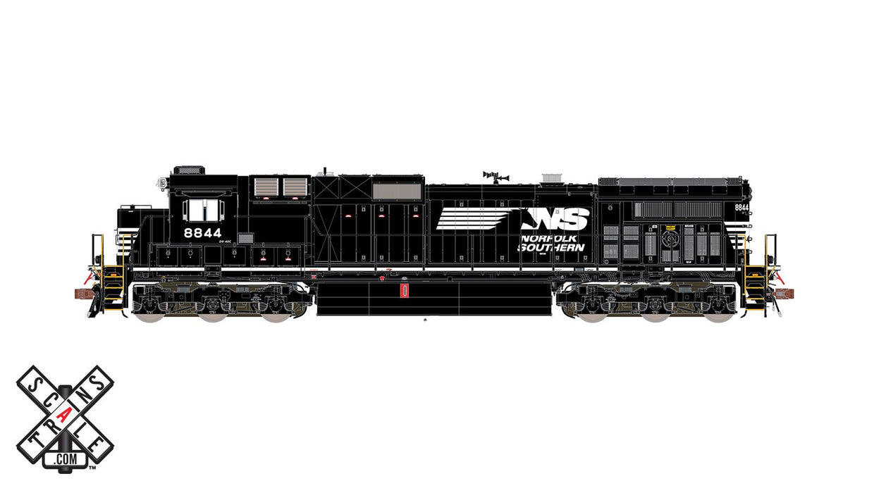 ScaleTrains 32852 Rivet Counter HO GE Dash 9-40C Norfolk Southern NS 8844