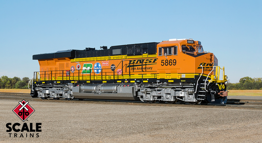 ScaleTrains 32880 Rivet HO Scale GE ES44AC BNSF 25th Anniversary 5869